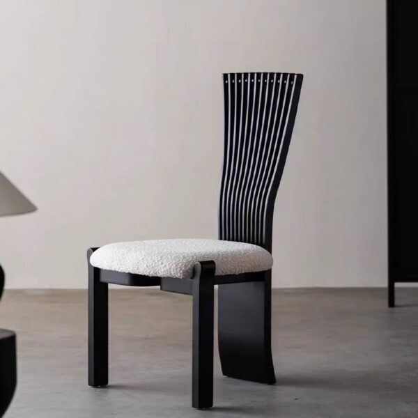 Gaoliang Dining Chair Italian Morden Wooden Vintage OEM/ODM(YZ127)