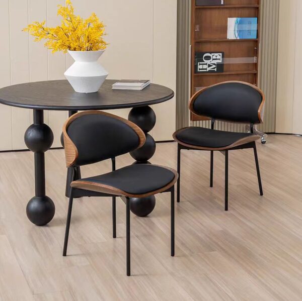 Gaoliang Dining Chair Set of 4 in Leather OEM/ODM(YZ152)
