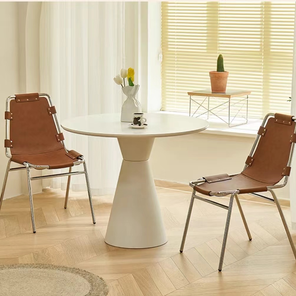 Gaoliang Dining Chair Vintage Leather OEM/ODM(YZ176)