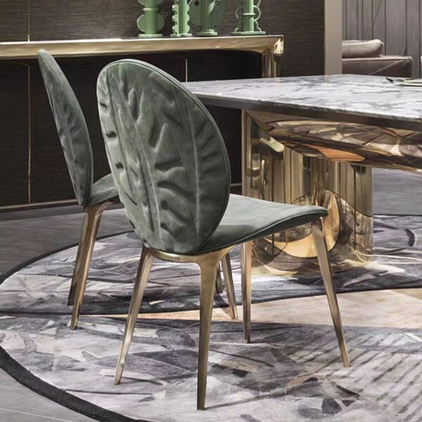 Gaoliang Dining Chair Light Luxury Style OEM/ODM(YZ187)