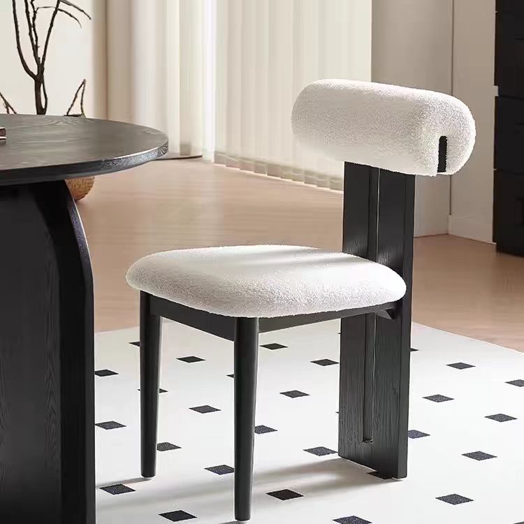 Dining Chair Cylindrical Backrest