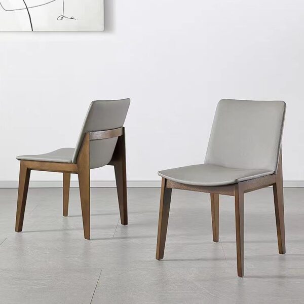 Gaoliang Dining Chair Nodic Leather Backrest OEM/ODM(YZ34)