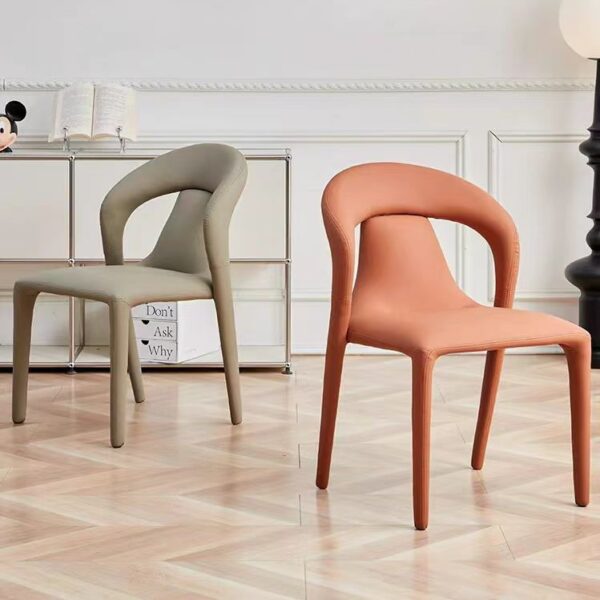 Gaoliang dining chair colorful leather upholstered OEM/ODM(YZ59)