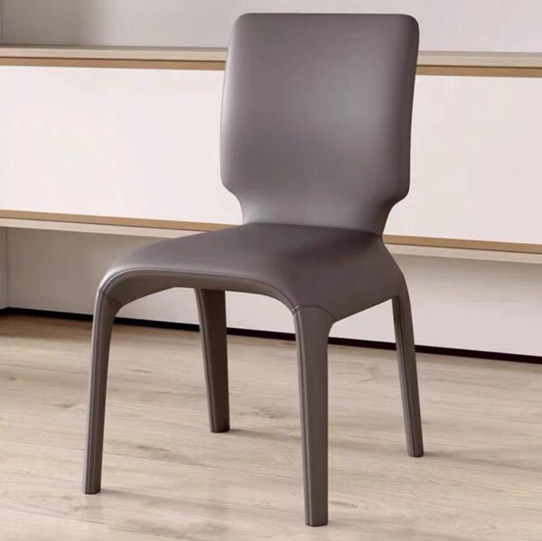 Gaoliang Dining Chair Leather Square Backrest OEM/ODM(YZ62)