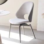 Gaoliang dining chair leather minimalist style OEM/ODM(YZ75)
