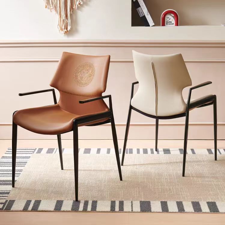 Gaoliang Dining Chairs with arms Leather OEM/ODM(YZ98)