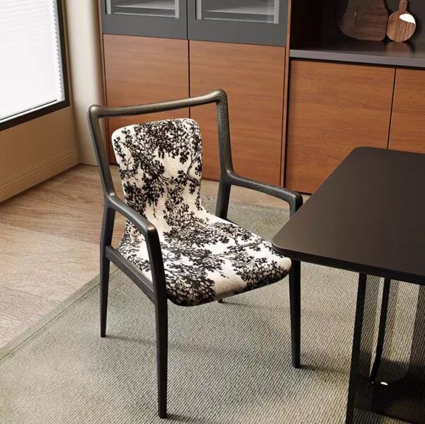 Gaoliang dining chair wood with arms Nodic OEM/ODM(YZ05)
