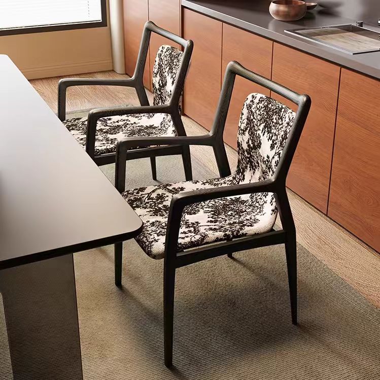 Gaoliang dining chair wood with arms Nodic OEM/ODM(YZ05)
