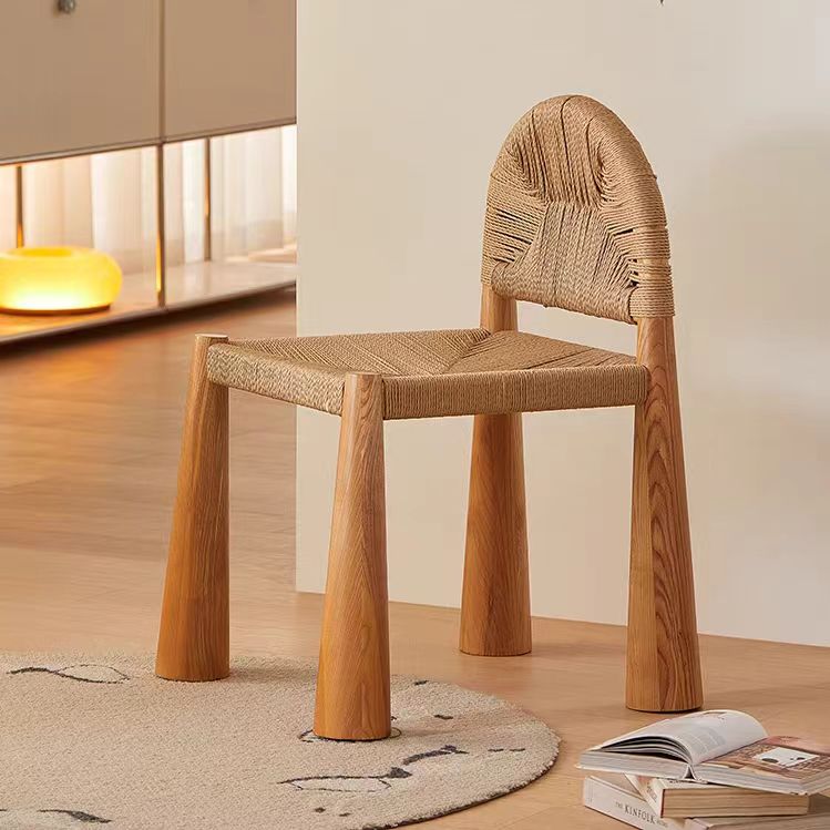 Gaoliang dining chair straw rope Nodic style OEM/ODM(YZ08)