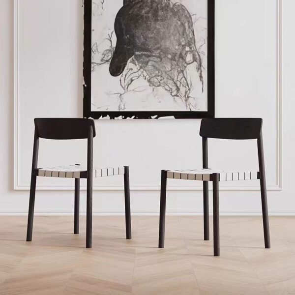 Gaoliang dining chair wooden frame light luxury OEM/ODM(YZ124)