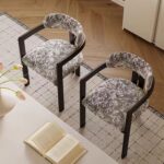 Gaoliang pamplona dining chair wooden OEM/ODM(YZ19)