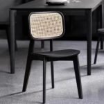 Gaoliang Casale Dining Chair Rattan Backrest OEM/ODM(YZ20)