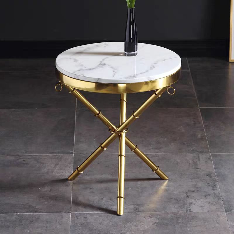 Gaoliang Side Table Modern Stone Round Table (BJ01)