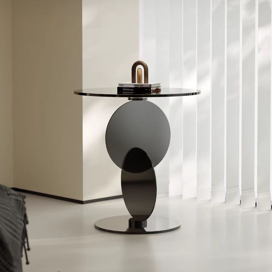 Gaoliang Side Table High Class Modern Glass Design Table OEM/ODM(BJ26)