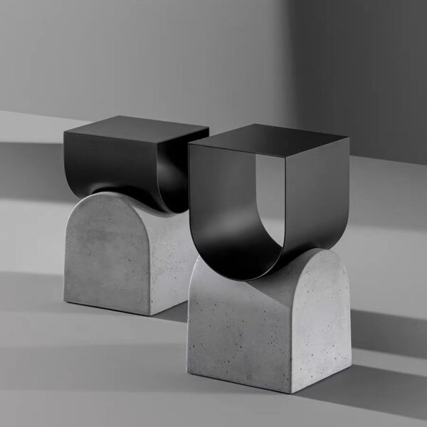 Gaoliang Side Table Italian Minimalist Metal Top Table OEM/ODM (BJ31)