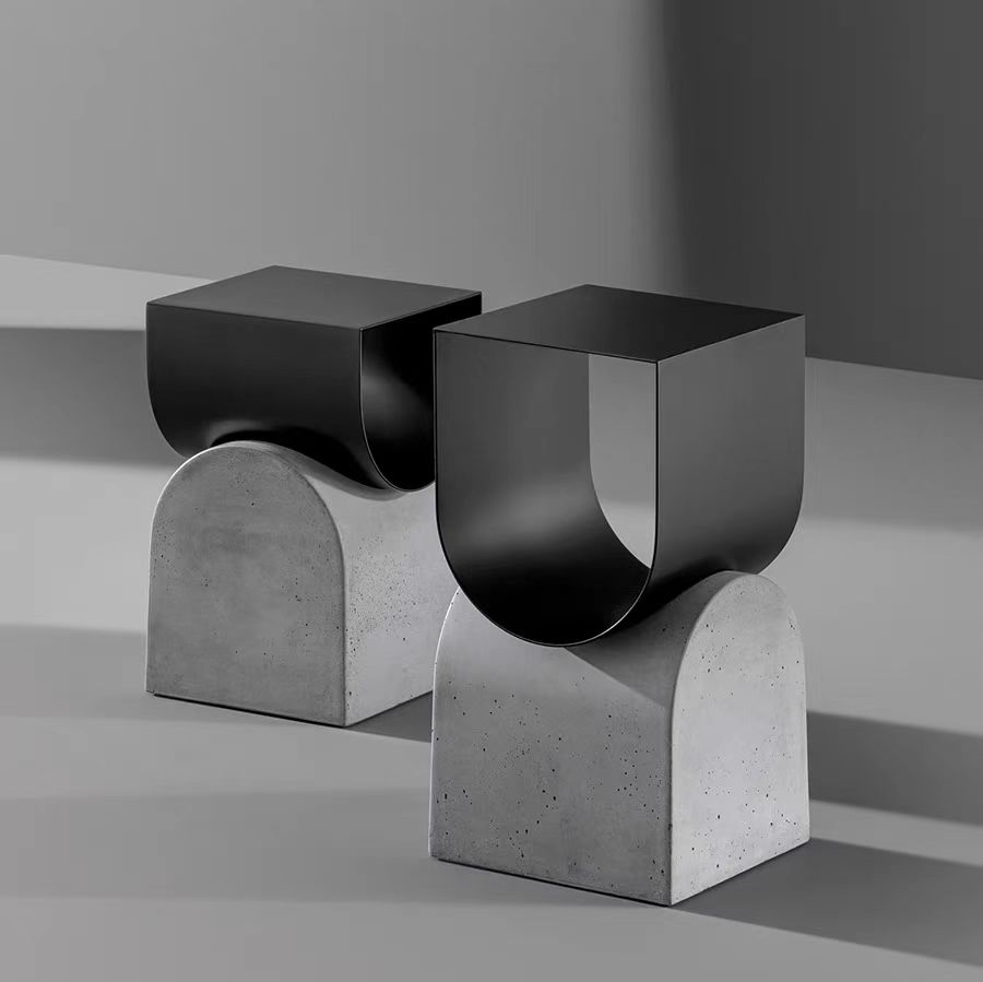 Gaoliang Side Table Italian Minimalist Metal Top Table OEM/ODM (BJ31)