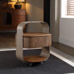 Gaoliang Side Table Removable Modern Wooden Storage Table OEM/ODM (BJ44)