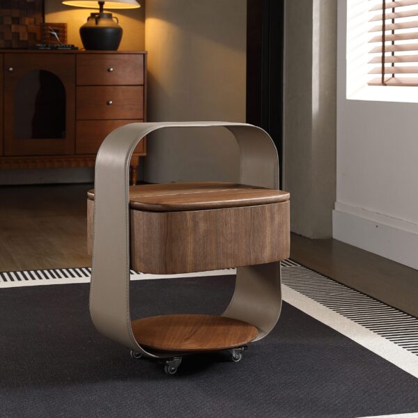 Gaoliang Side Table Removable Modern Wooden Storage Table OEM/ODM (BJ44)
