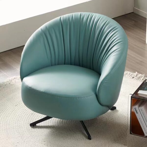Gaoliang Accent Chair Minimalist Leather Upholstery OEM/ODM (DY148)