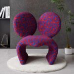 Gaoliang Accent Chair Fabric Unique Shape OEM/ODM (DY213)