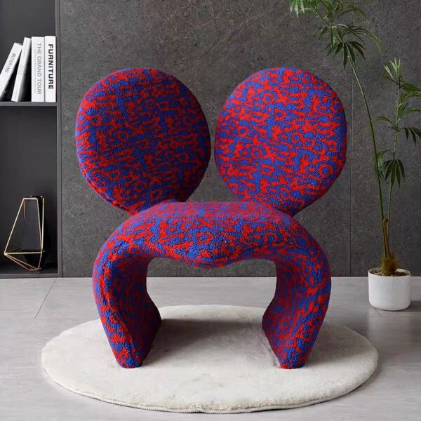 Gaoliang Accent Chair Fabric Unique Shape OEM/ODM (DY213)