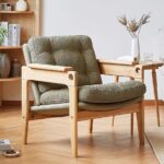 Gaoliang Accent Chair Square Soft Cushion OEM/ODM (DY22)