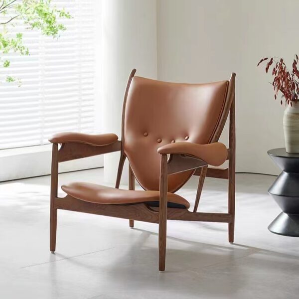 Gaoliang Accent Chair Simple Retro Chieftain Chair OEM/ODM (DY38)