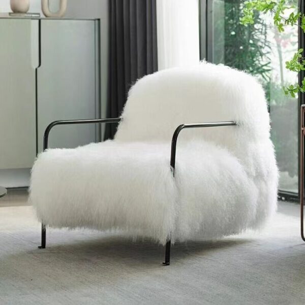 Gaoliang Accent Chair Cloud Wool Design OEM/ODM (DY107)