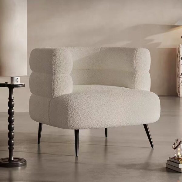 Gaoliang Lounge Chair Modern Minimalist French Cream Style OEM/ODM (DY161)