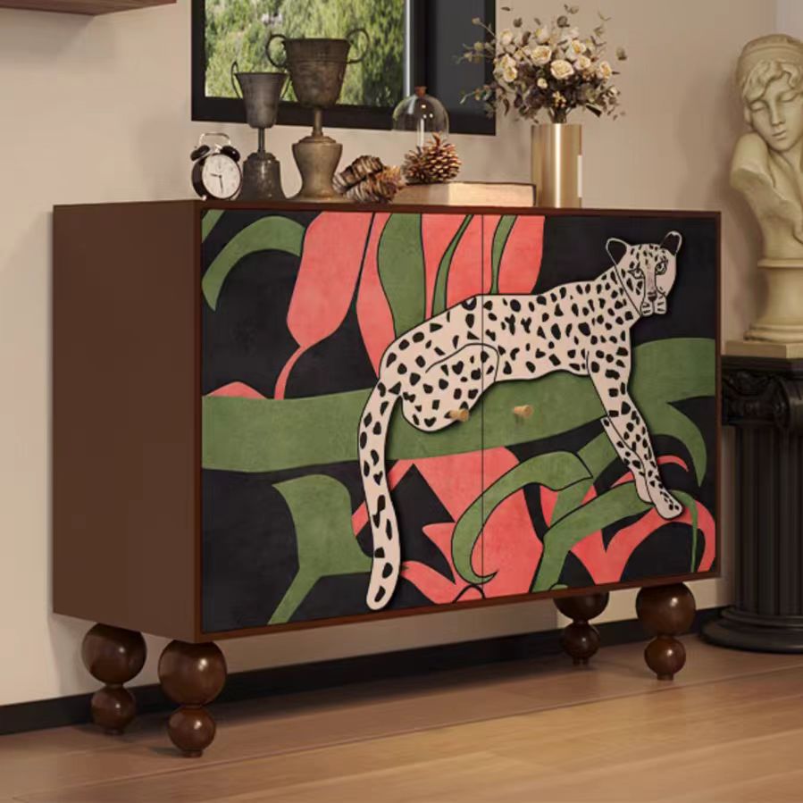 Gaoliang Sideboard Cabinet French Cream Coloured Drawing OEM/ODM(GZ59)