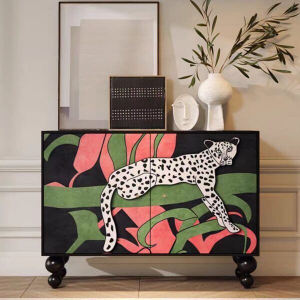 Gaoliang Sideboard Cabinet French Cream Coloured Drawing OEM/ODM(GZ59)