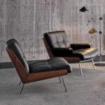 Gaoliang Accent Chair Modern Nordic Leather OEM/ODM (DY79)