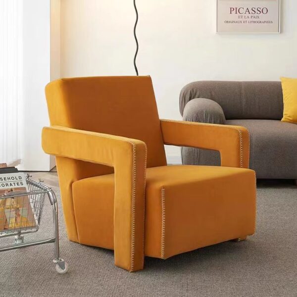 Gaoliang Accent Chair L-shape Cloth with Soft Nap OEM/ODM (DY99)