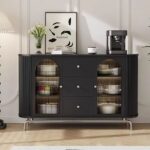 Gaoliang Sideboard Cabinet American Modern Wooden OEM/ODM(GZ109)