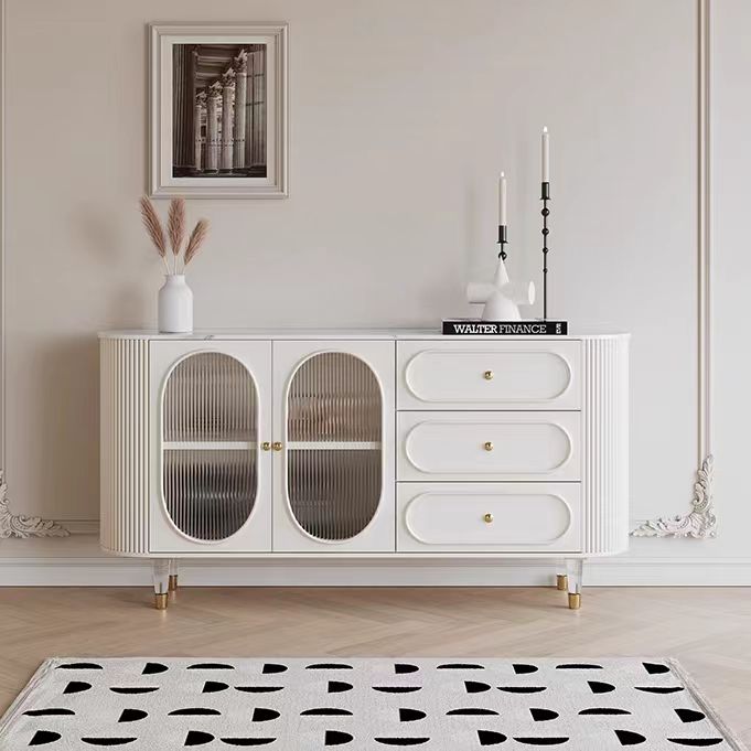 Gaoliang Sideboard Cabinet French Scream Stone Top OEM/ODM(GZ39)
