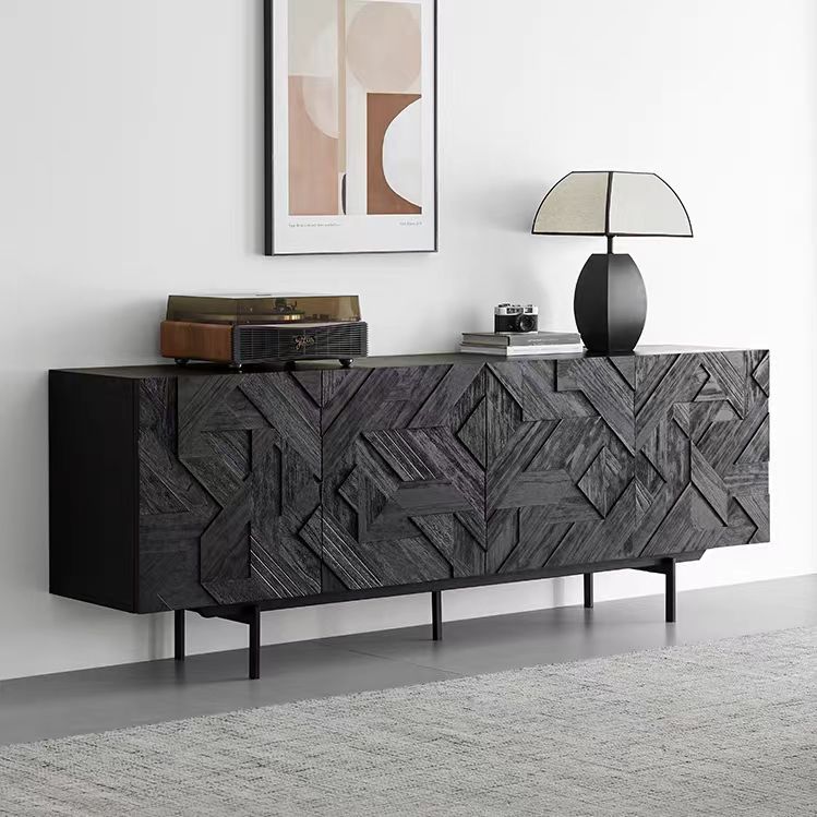 Gaoliang Sideboard Cabinet Wooden Nordic Style OEM/ODM(GZ40)