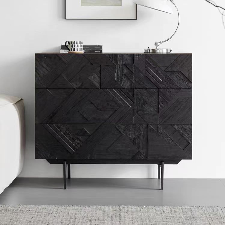Gaoliang Sideboard Cabinet Modern Carve Designs OEM/ODM(GZ41)