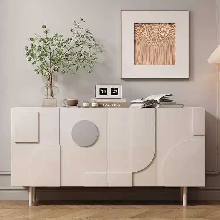 Gaoliang Sideboard Cabinet Modern Cream Stone Top OEM/ODM(GZ46)