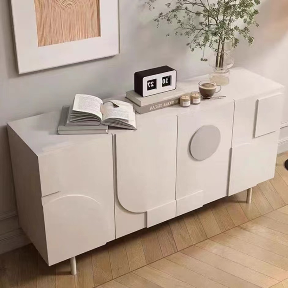 Gaoliang Sideboard Cabinet Modern Cream Stone Top OEM/ODM(GZ46)