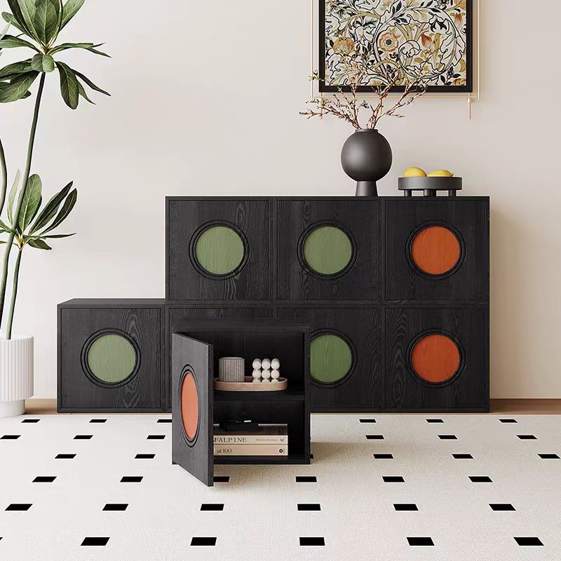 Gaoliang Sideboard Cabinet Wooden Block Storage OEM/ODM(GZ51)