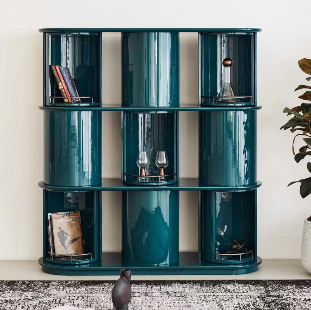 Gaoliang Sideboard Cabinet Display Wine Blueish Green OEM/ODM(GZ53)
