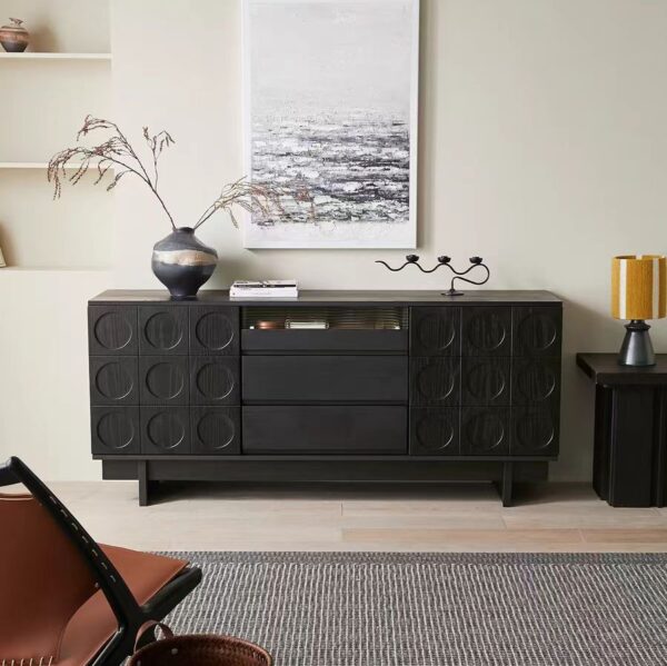 Gaoliang Sideboard Cabinet Minimalist Vintage OEM/ODM(GZ74)
