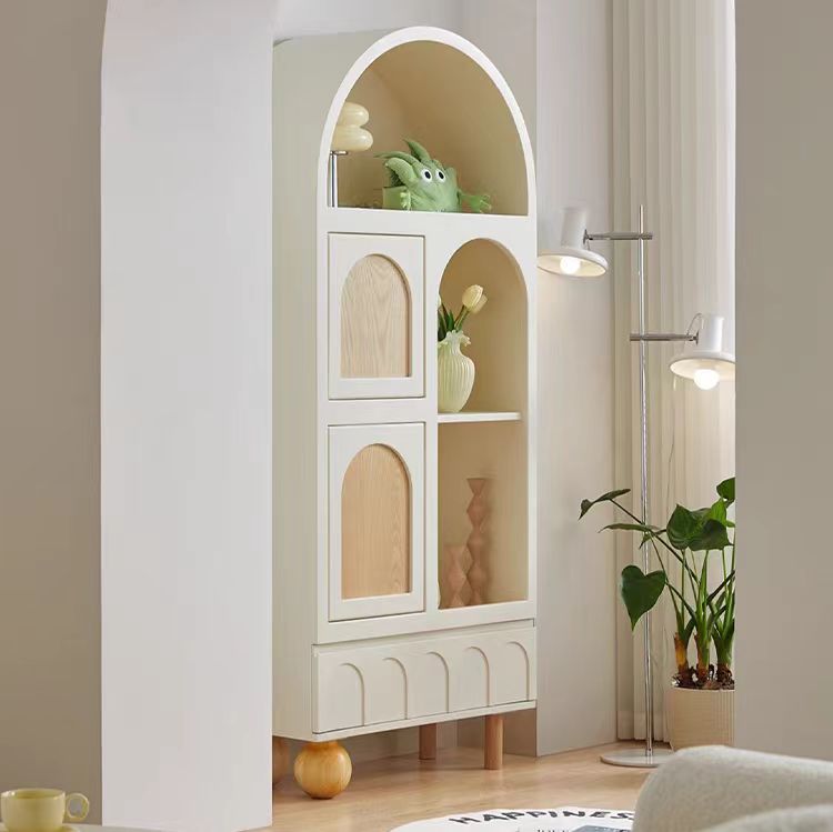 Gaoliang Sideboard Cabinet Modern Cream Bookshelf OEM/ODM(GZ91)