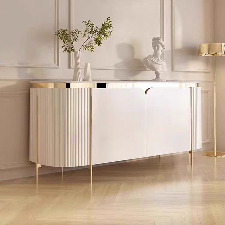 Gaoliang Sideboard Cabinet Light Luxury Stone Top OEM/ODM(GZ99)