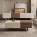 Minimalist Solid Wood Modern TV Cabinet