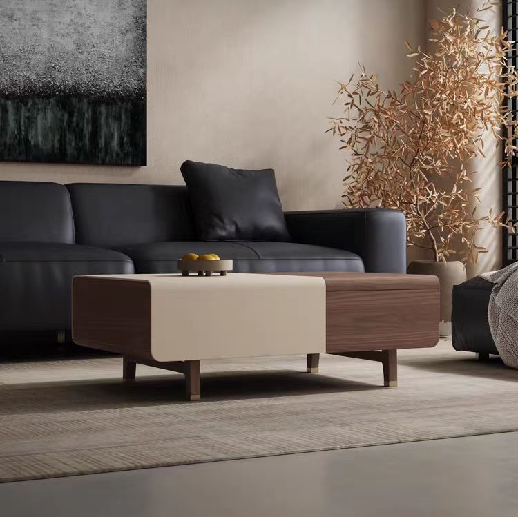 Minimalist Solid Wood Modern TV Cabinet