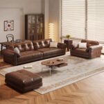 Gaoliang Sofa Leather Modern Luxury OEM/ODM(SF01)