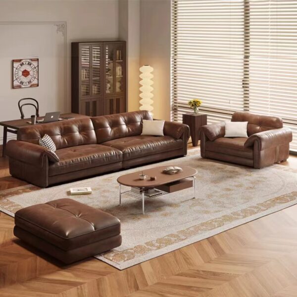 Gaoliang Sofa Leather Modern Luxury OEM/ODM(SF01)