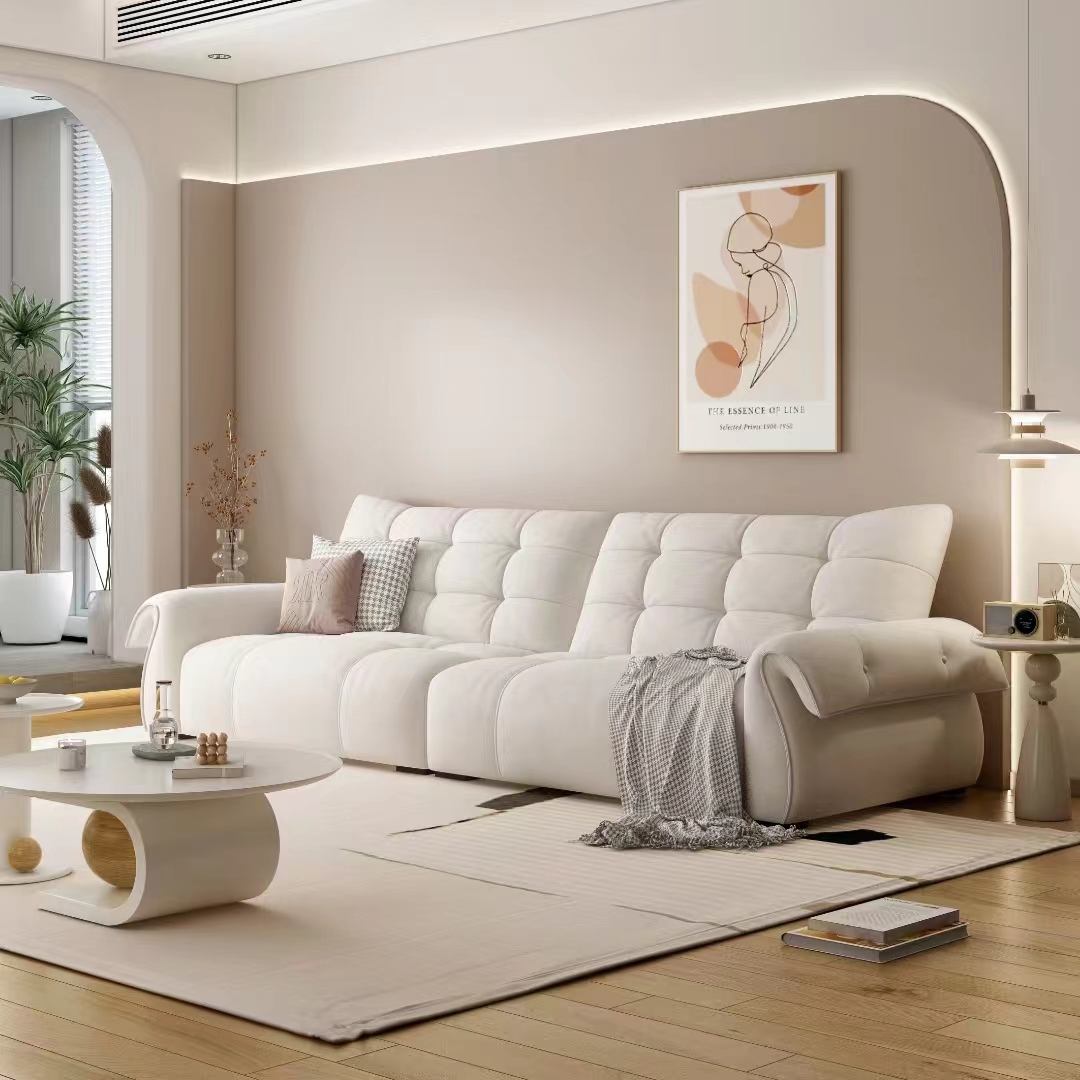 Gaoliang Furniture Sofa Cloth Modern Cream OEM/ODM(SF02)