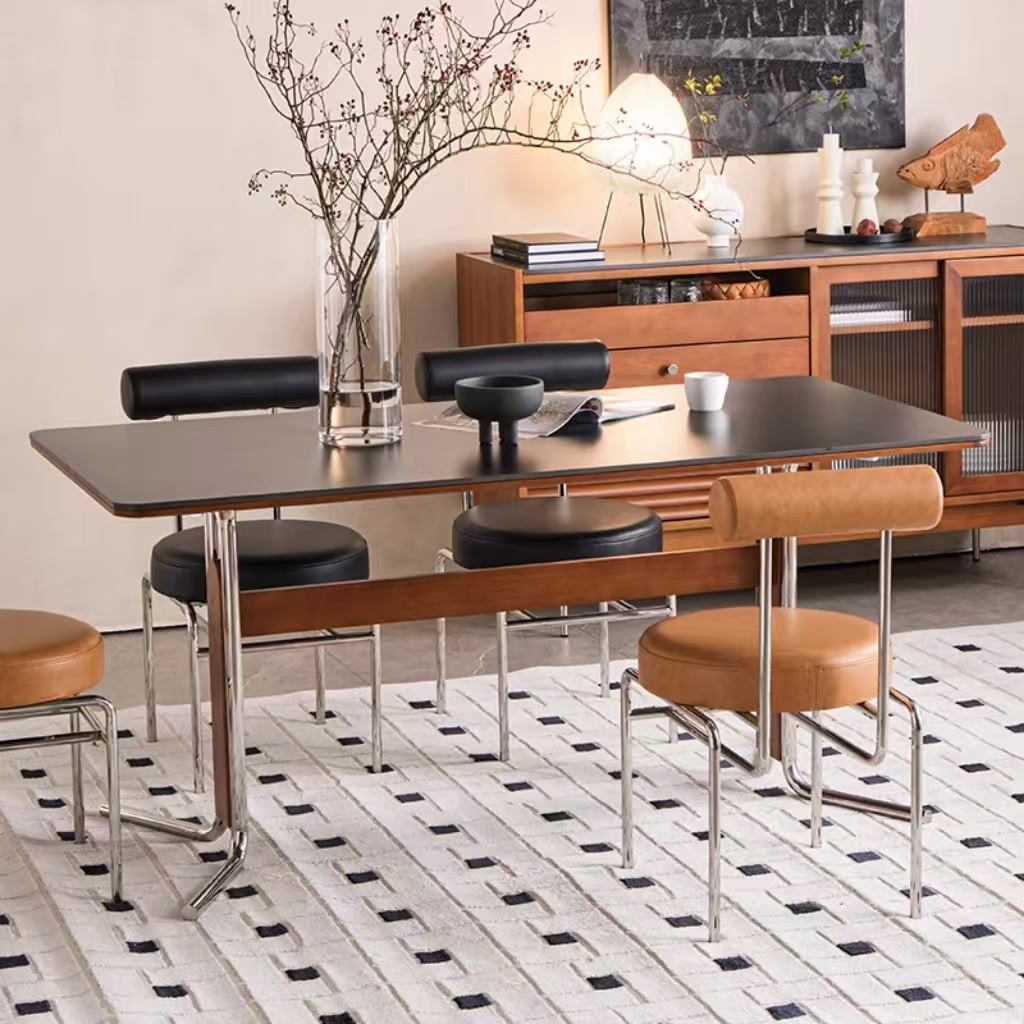 Gaoliang Dining Table Modern Stone Top OEM/ODM (CZ174)